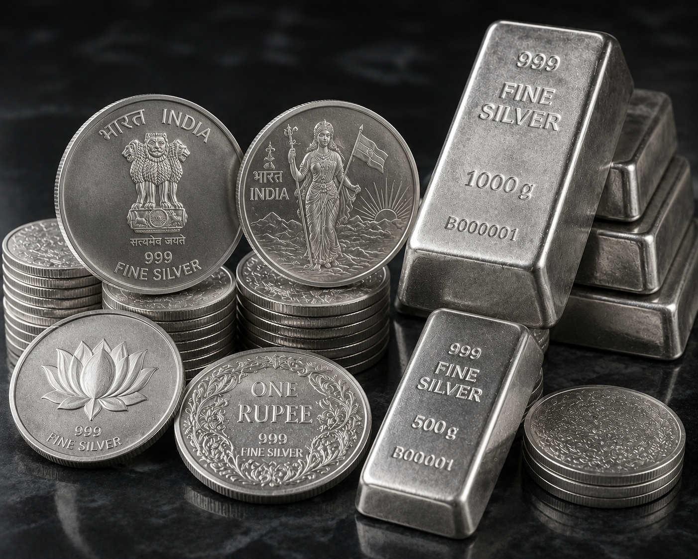 Silver Coins & Silver Bars